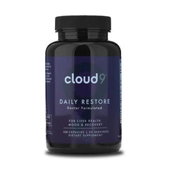 Cloud9 Daily Restore bottle on white background