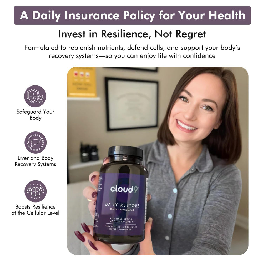 NAC and B-Vitamins symbol icons for energy support