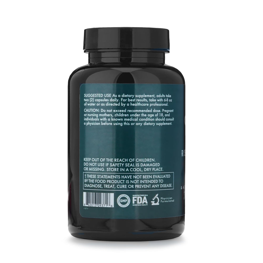 Side view of Cloud9 Rise & Unwind AM bottle