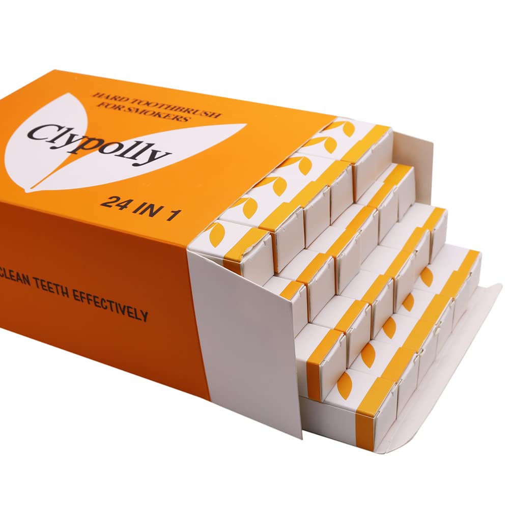 Pack of 24 Clypolly toothbrushes