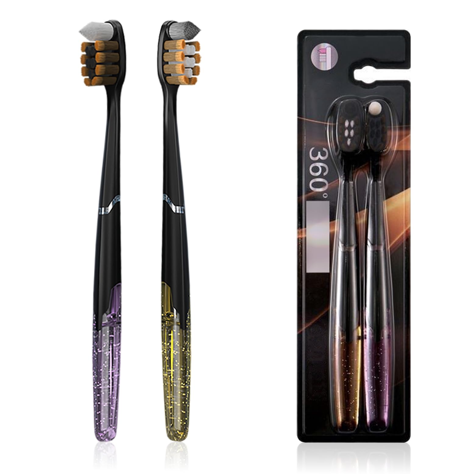 Ergonomic easy-grip handle and small head design