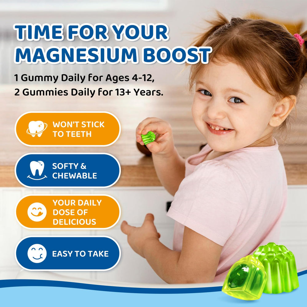 CNCHEF lifestyle photo of a child taking a gummy illustrating easy daily use