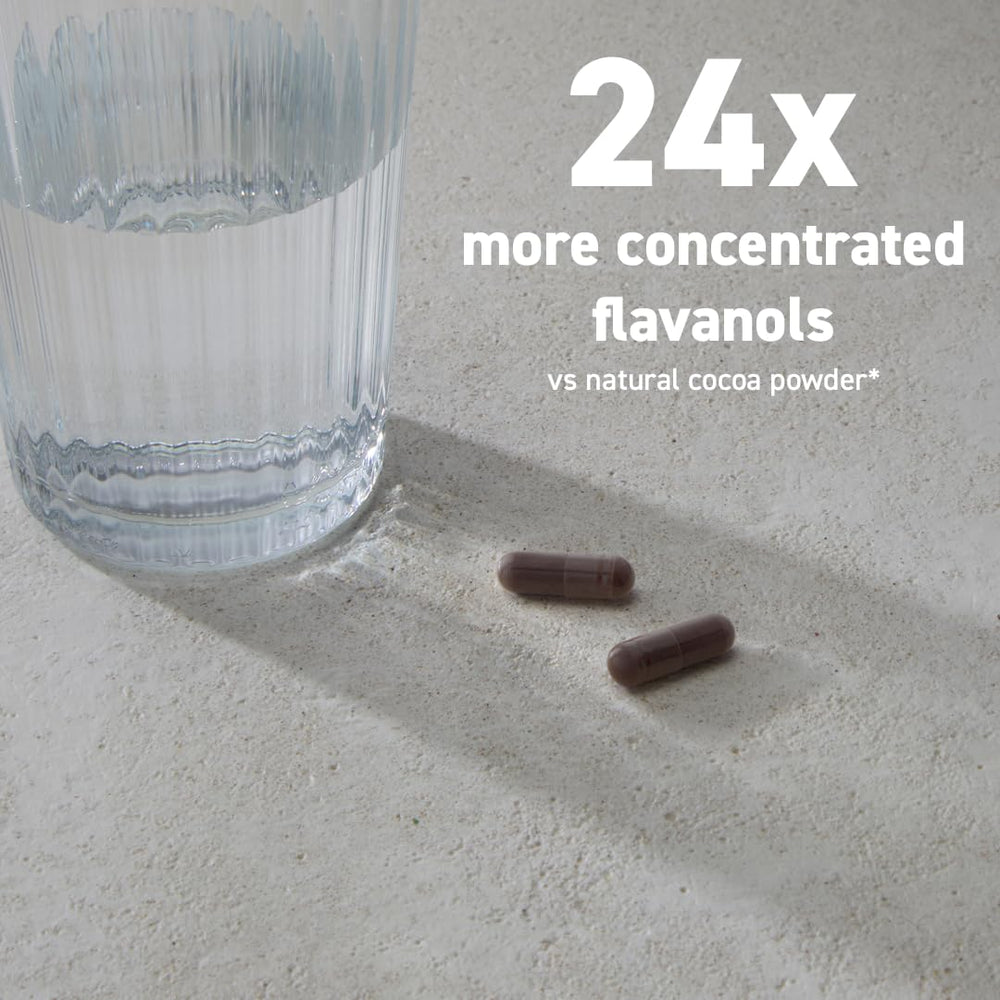 CocoaVia vegan dark chocolate branding and labeling