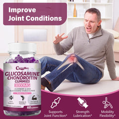 Supplement facts panel for CocoaNee Glucosamine Chondroitin Gummies