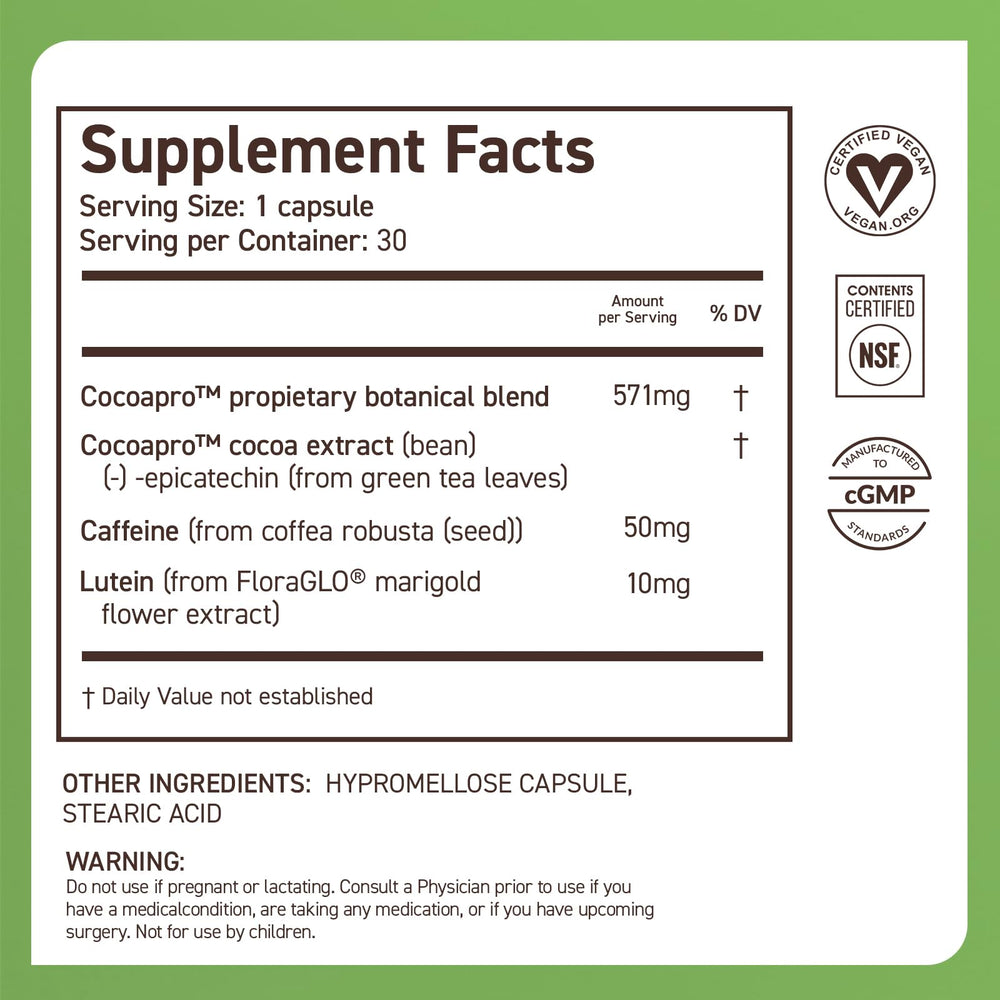 Lifestyle image depicting focus and memory with CocoaVia Memory & Focus