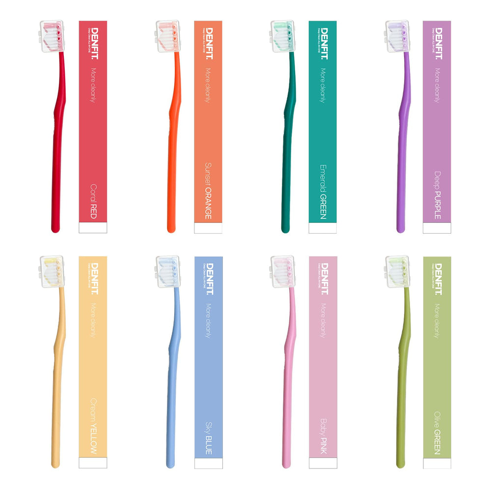 COCOBURI extra soft toothbrush pack with individual covers