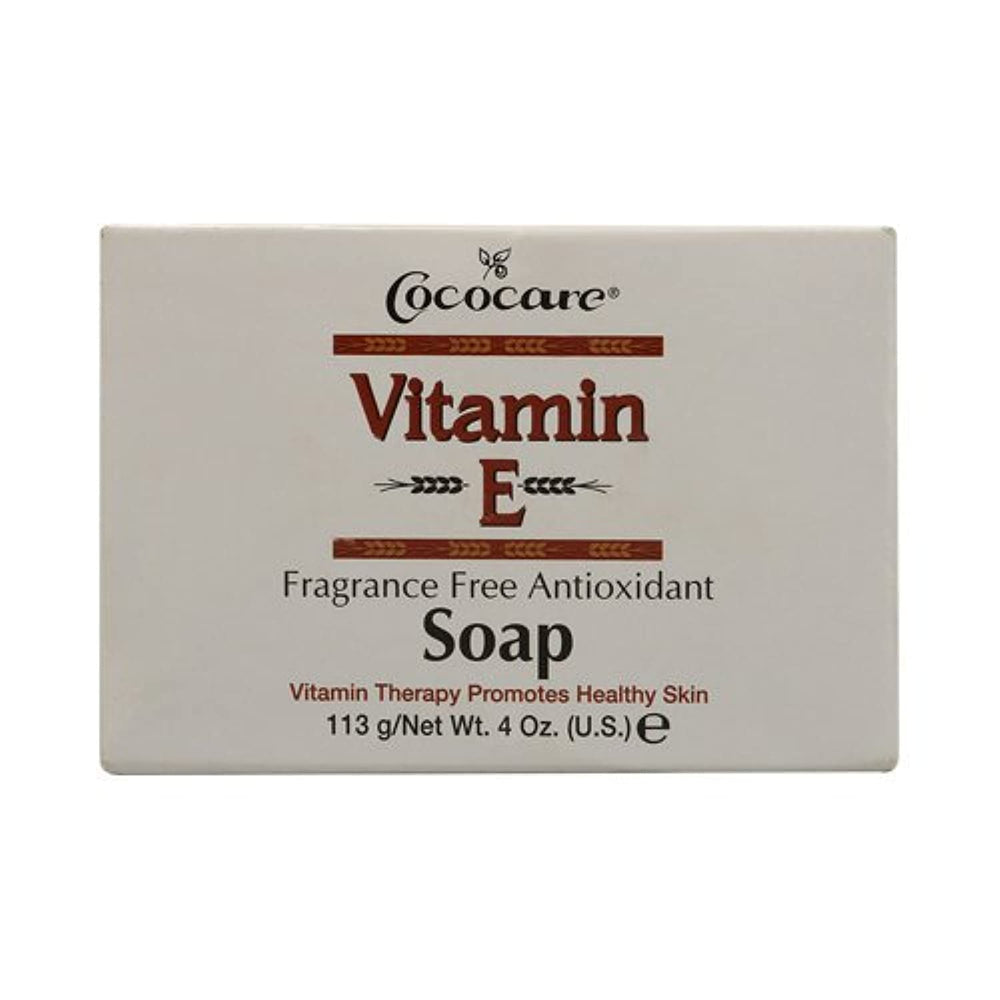 Cococare Vitamin E Soap 4 oz bar with packaging