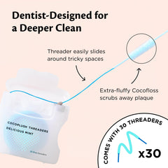 Refillable dispenser for CocoPlush Threaders