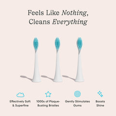Close-up of ultra-soft bristles on Cocolab brush head