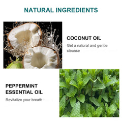 Coconut mouthwash for teeth whitening 4oz