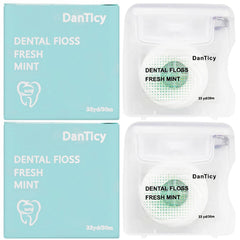 Coconut oil infused dental floss designed for wide spaces
