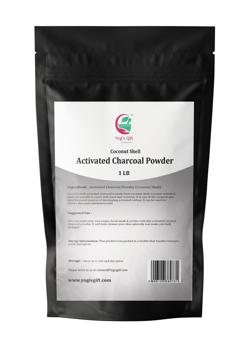 Coconut shell based activated charcoal powder