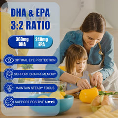 Vitamin D3 and CoQ10 ingredients illustration