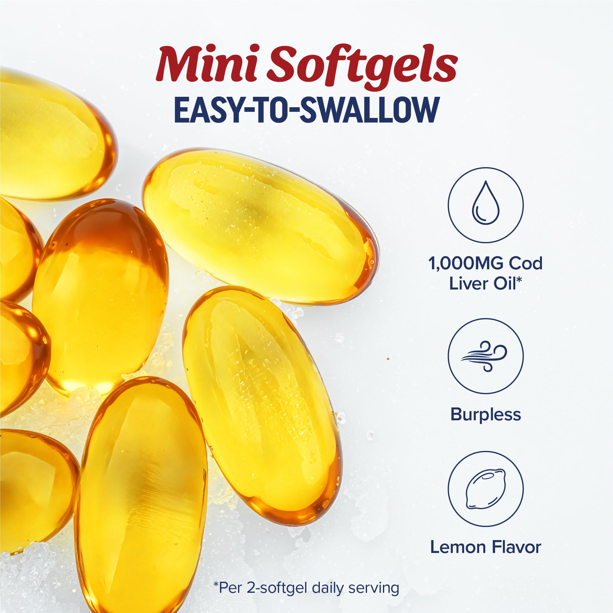 Vitamins A and D3 icons on packaging