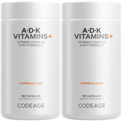Codeage ADK Vitamins supplement bottle – front view