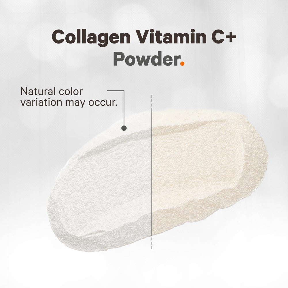 Collagen powder mixing into smoothie