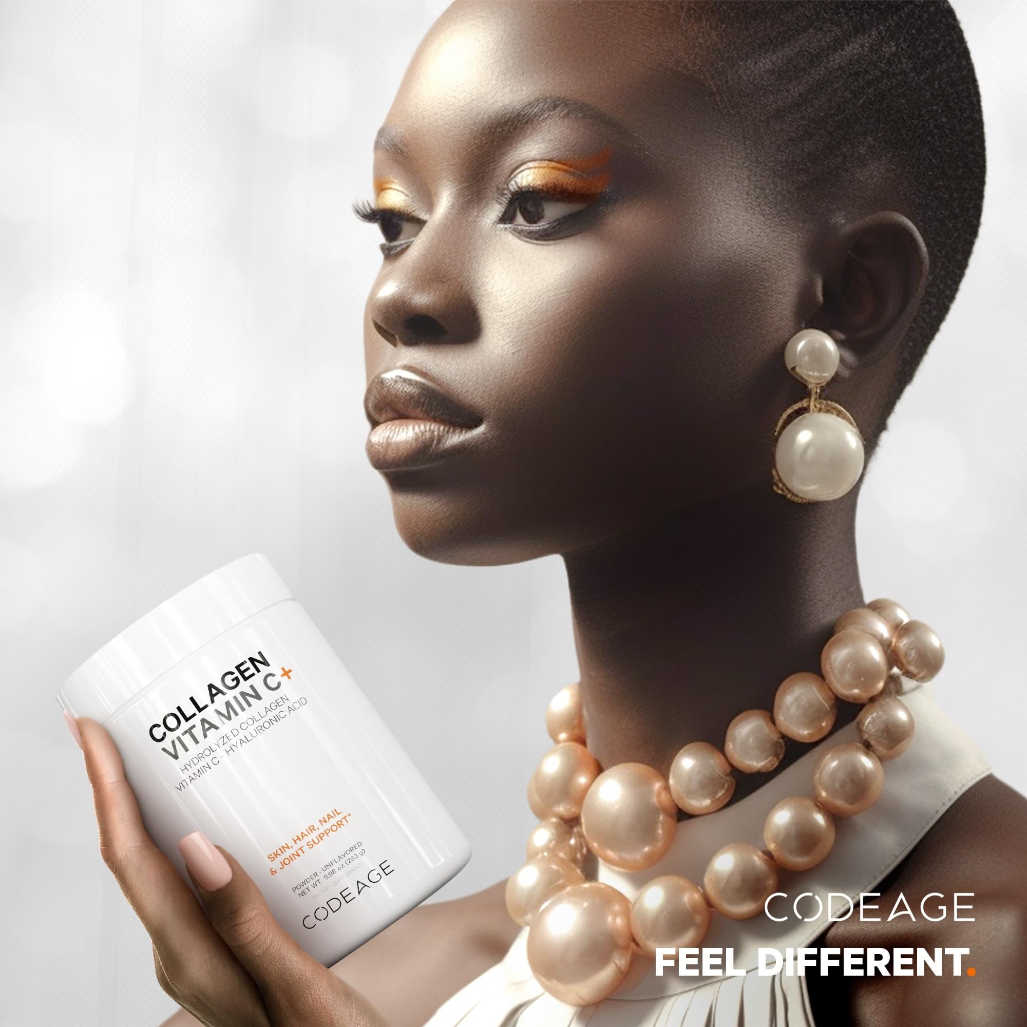 Product gallery image showcasing Codeage Collagen container