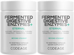 Codeage Fermented Digestive Enzymes bottle front view