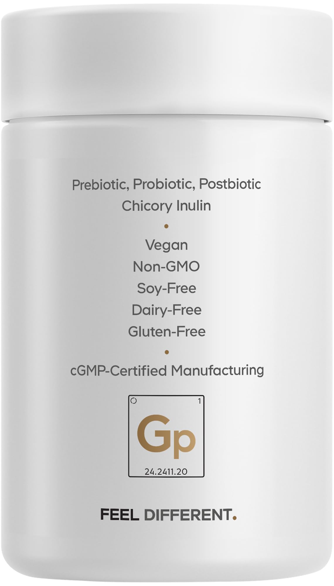 Supplement facts panel for Codeage GLP-1 Probiotic+