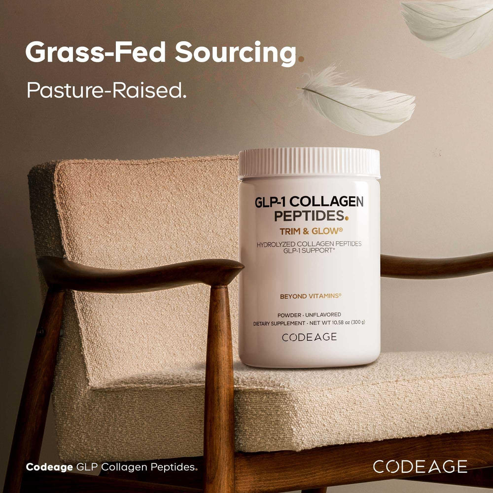 Hydrolyzed Type I and III collagen peptides illustration for Codeage powder