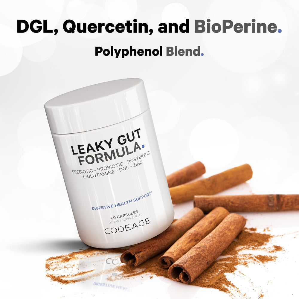 Polyphenol blend in Codeage Leaky Gut Supplement