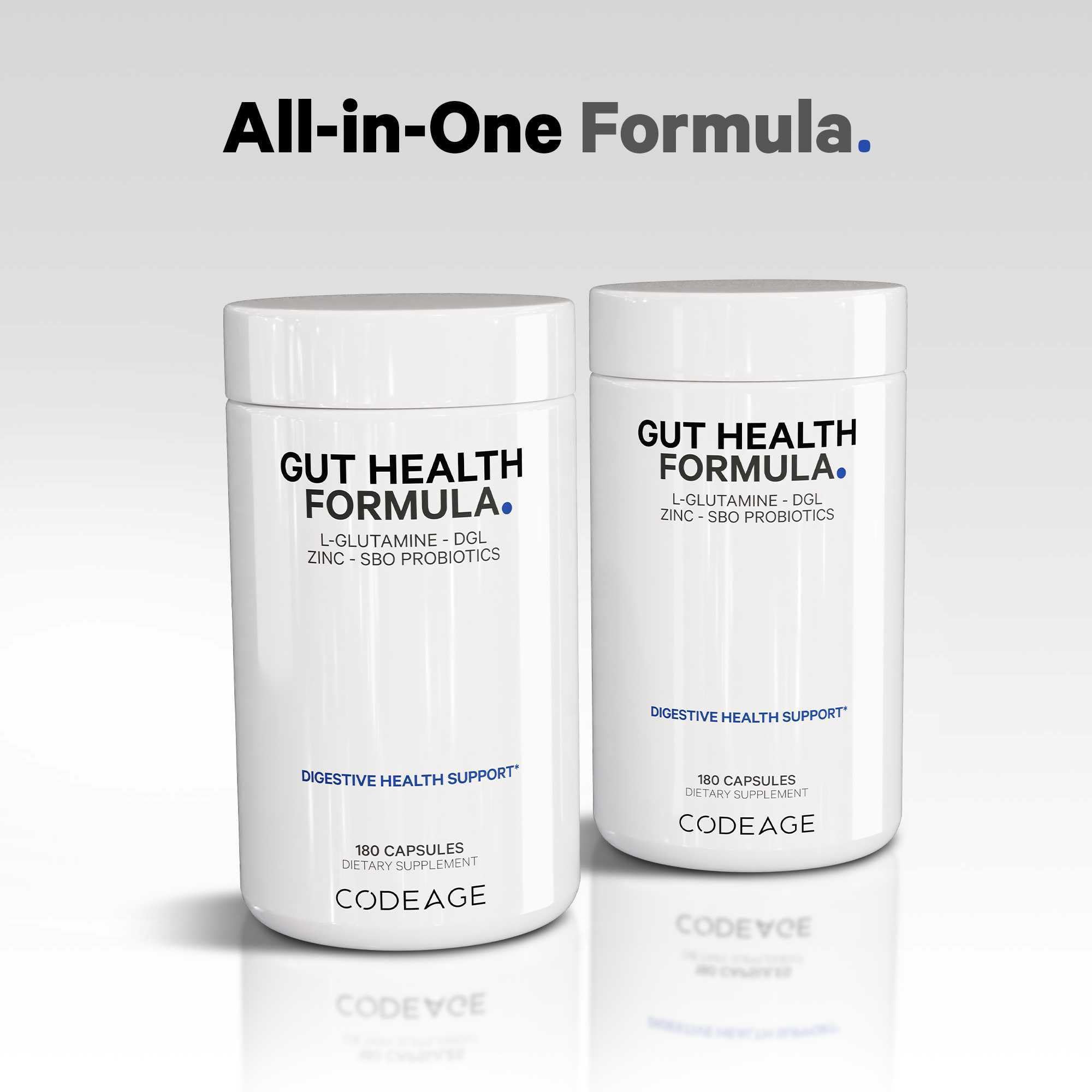 Licorice root DGL, minerals and mushrooms for gut lining