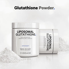 Front packaging of Codeage Liposomal Glutathione Powder