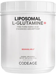 Codeage Liposomal L-Glutamine Powder container with label