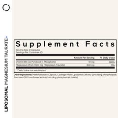 Close-up of liposomal delivery system