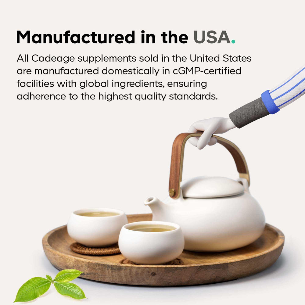 Ingredients panel for Codeage Liposomal Trigonelline