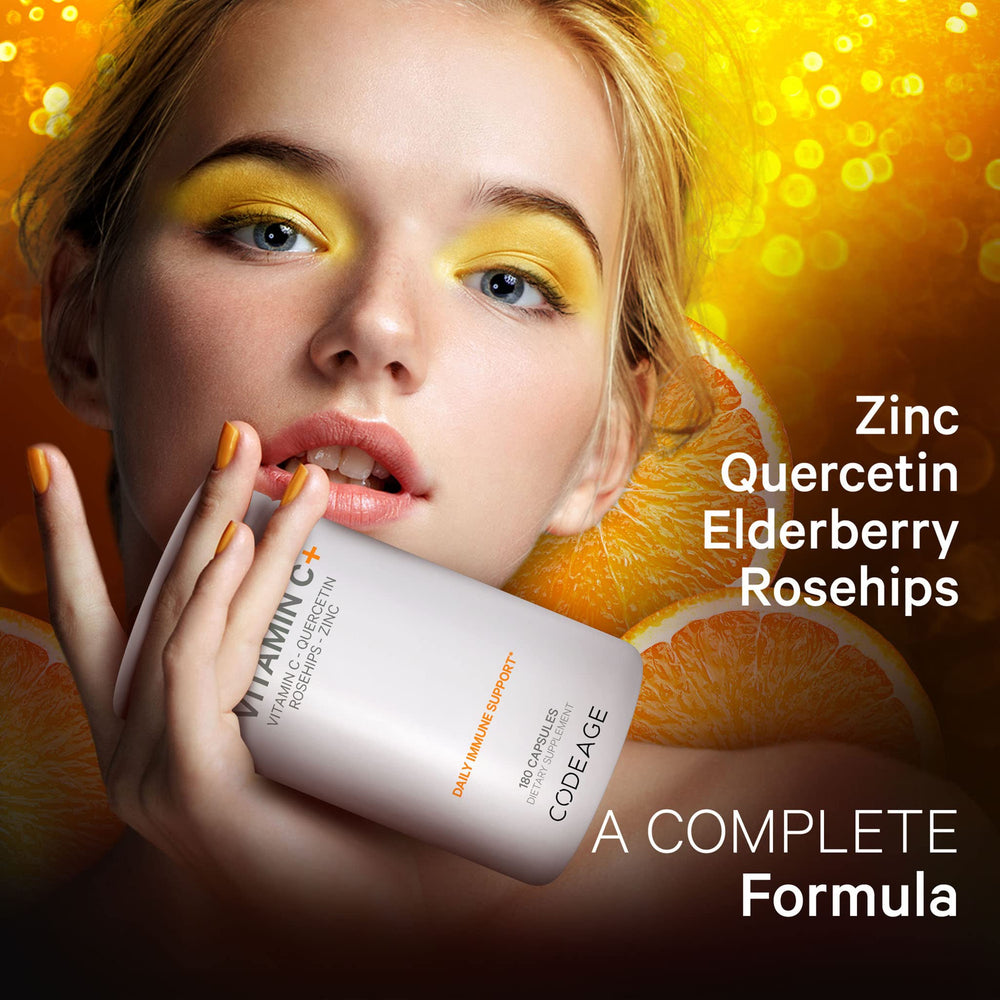 Quercetin, rose hips and elderberry in Liposomal Vitamin C image