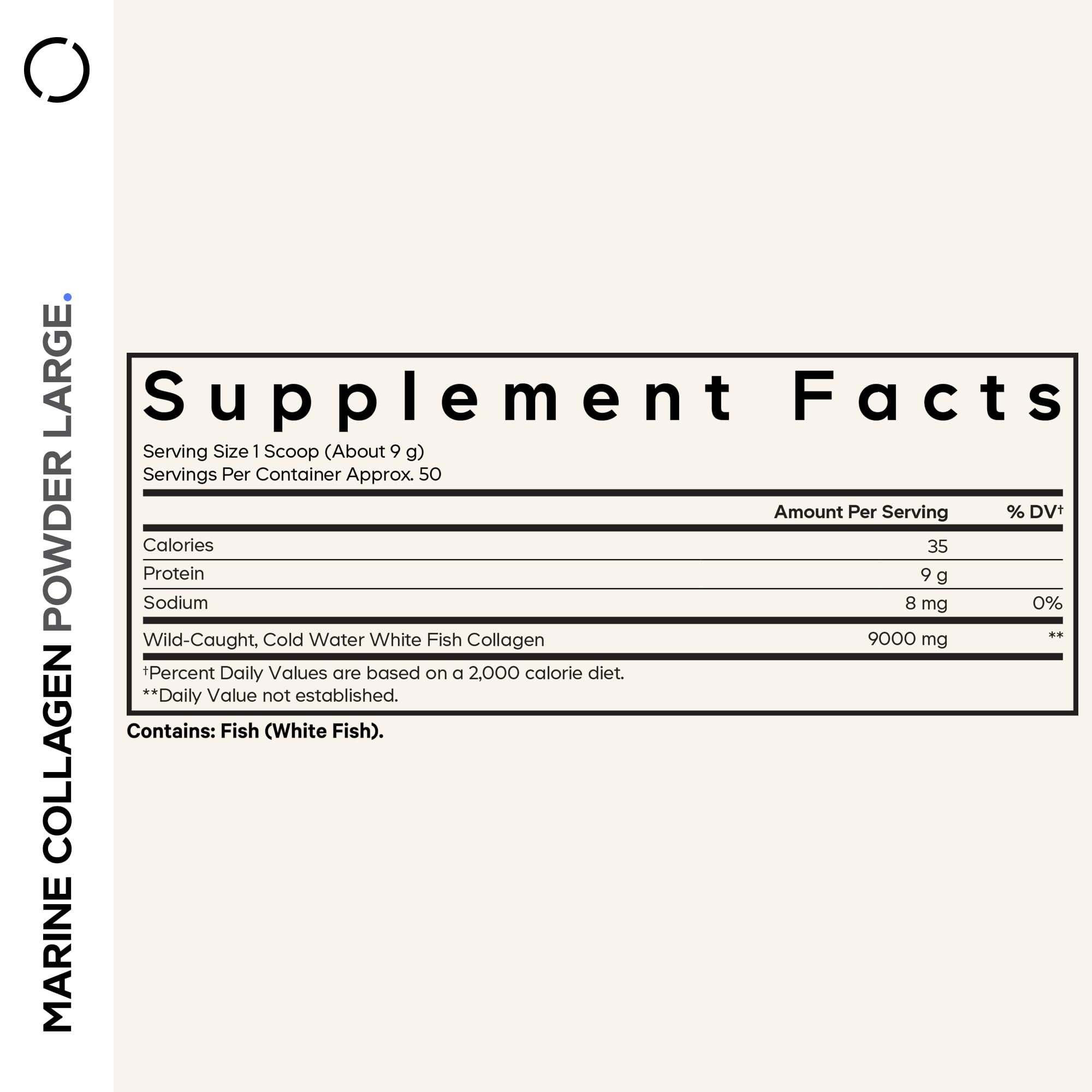 Codeage Marine Collagen Powder packaging image