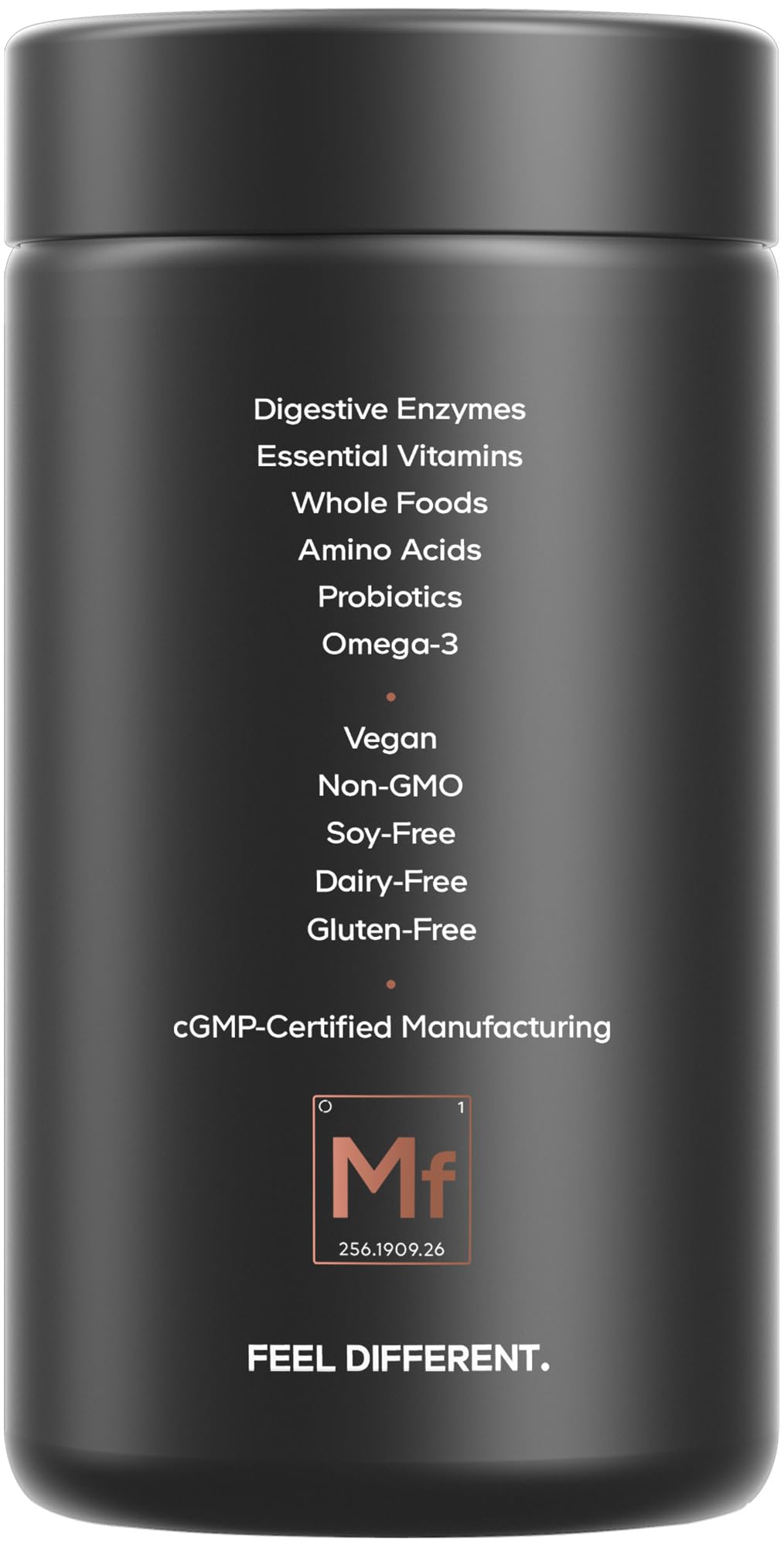 120-capsule bottle ready for daily use