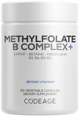 Codeage Methylfolate B Complex bottle label front