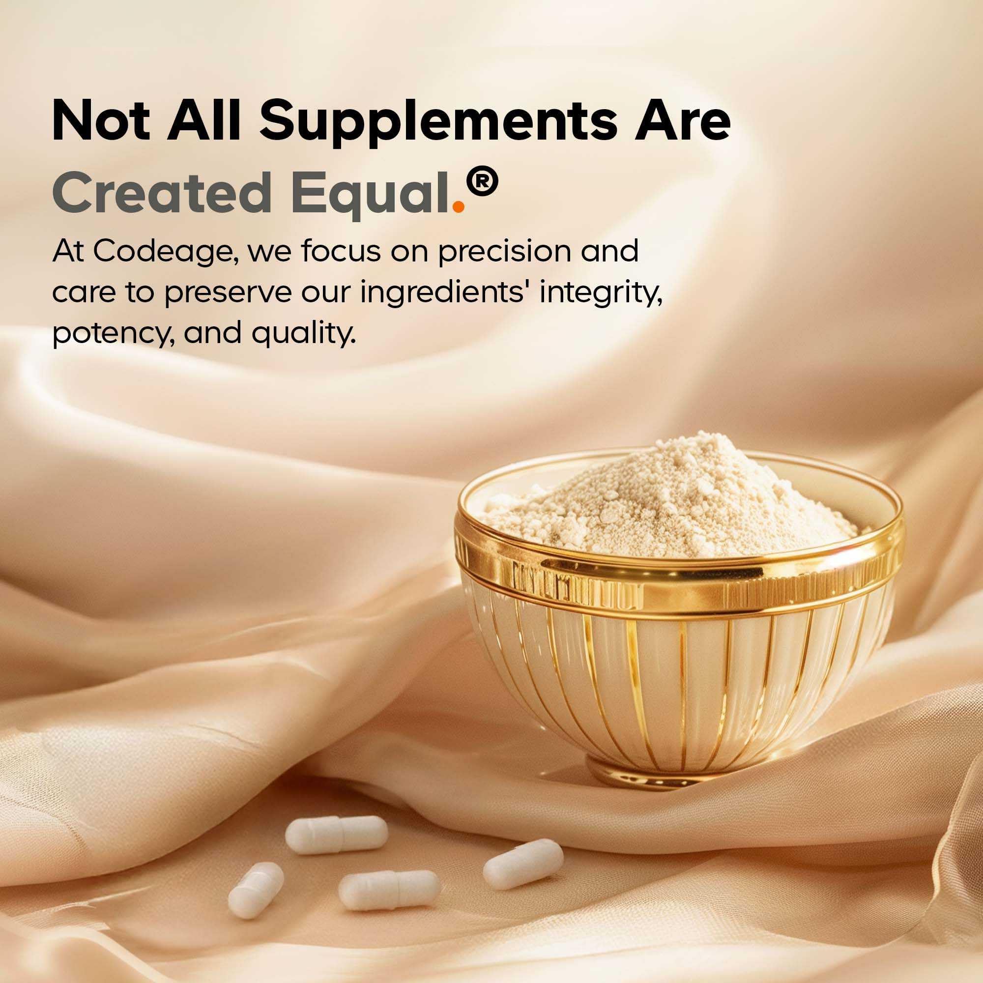 Proprietary cleansing blend ingredients lineup