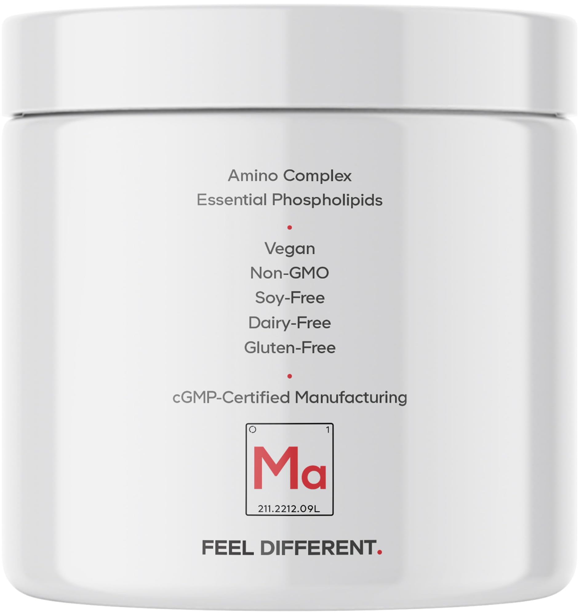 Codeage Liposomal Multi Amino+ bottle showing 30 servings (240 capsules)