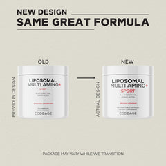 Codeage Liposomal Multi Amino+ bottle side view