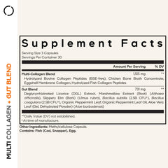 Capsules of Codeage Multi Collagen + Gut Blend