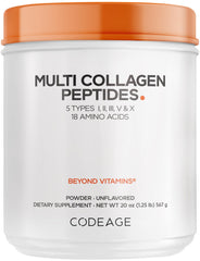 Codeage Multi Collagen Powder unflavored 20 oz jar