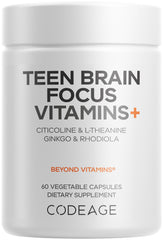 Codeage Teen Brain Focus bottle with 60 capsules