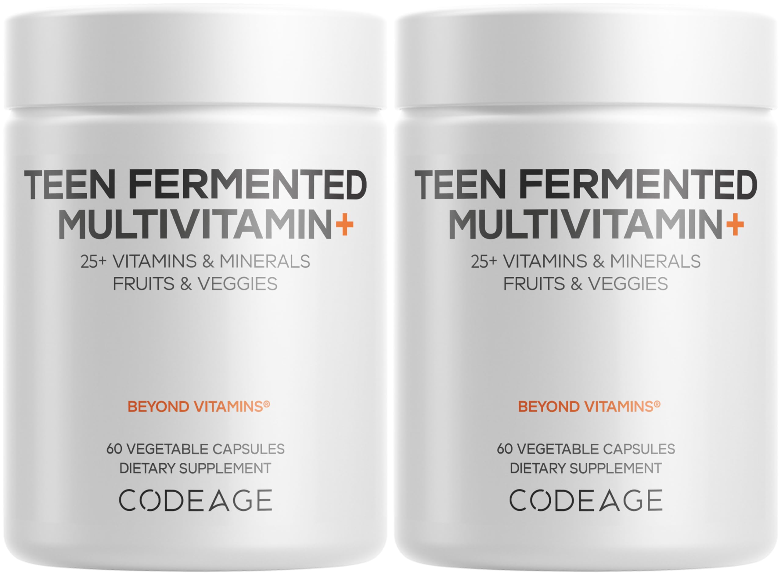Codeage Teen Multivitamin 2-pack packaging