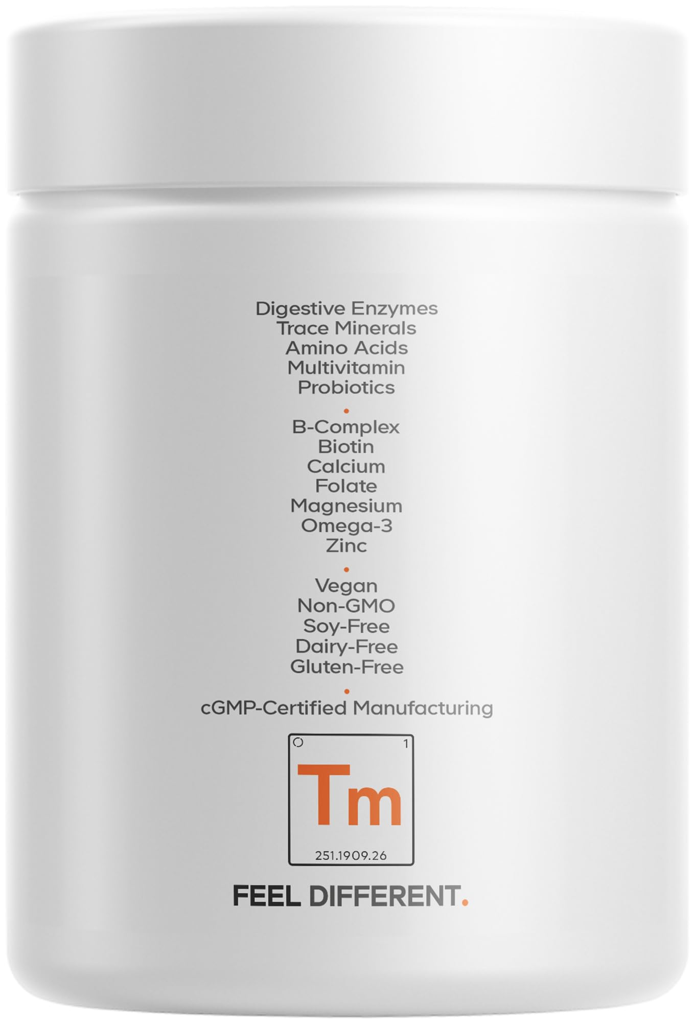 Codeage Teen Multivitamin packaging on a clean surface with 60 capsules