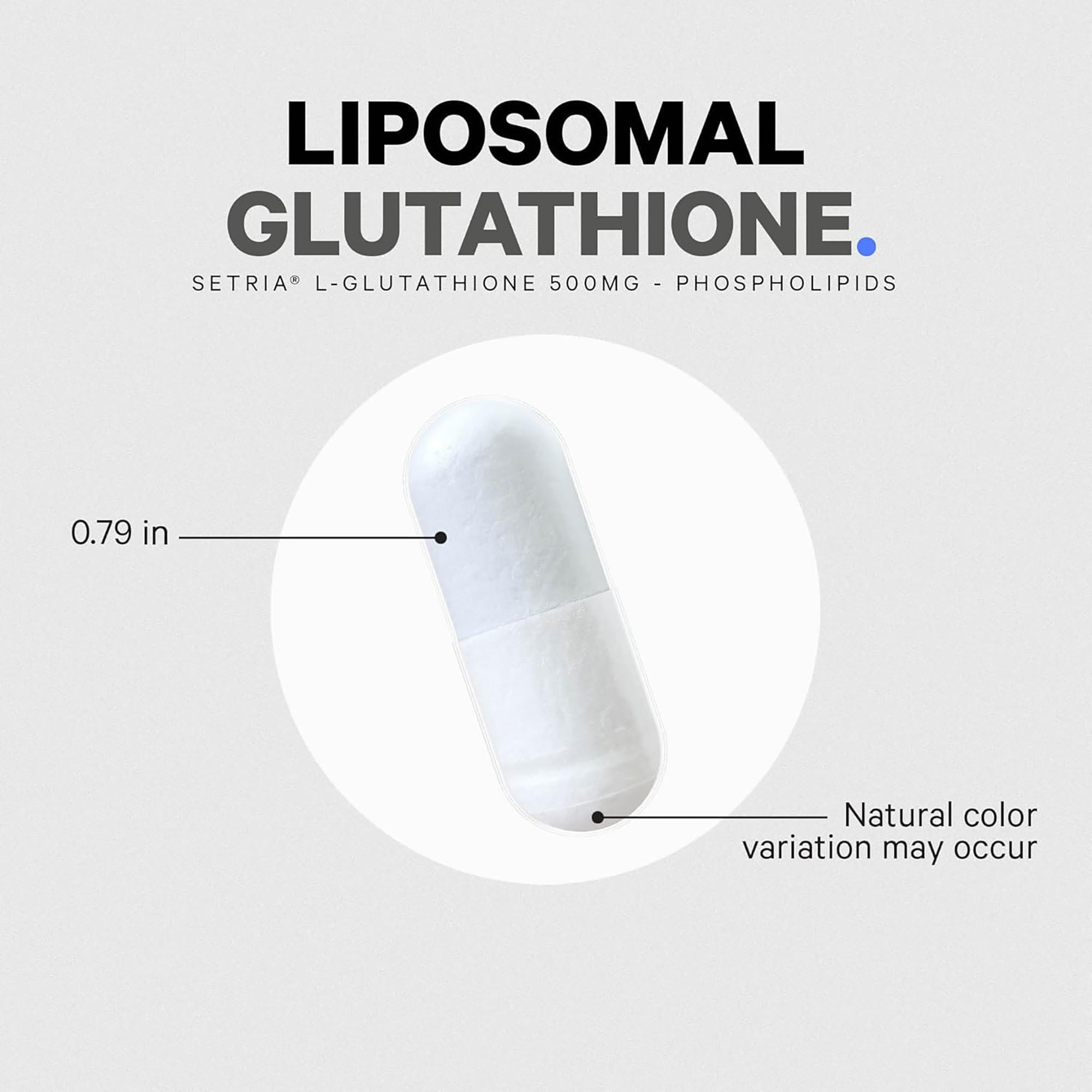 Vegan non-GMO glutathione capsules – 60 capsules