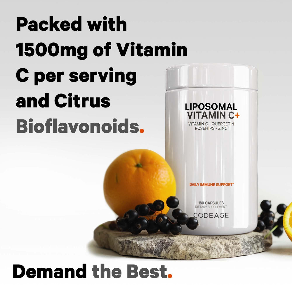 Vitamin C ingredients 10-in-one vegan supplement