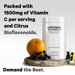 Vitamin C ingredients 10-in-one vegan supplement