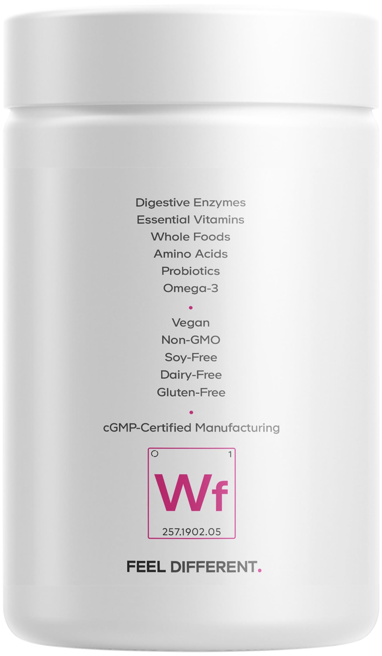 Codeage logo with Made in USA and vegan icons