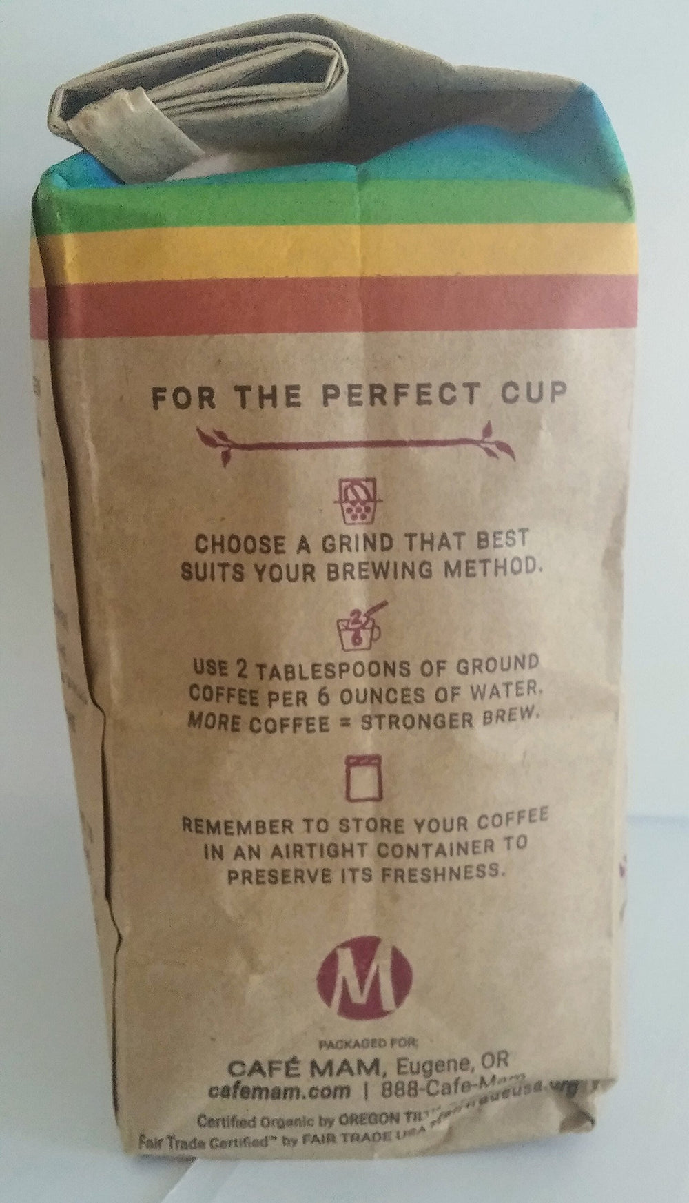 Coffee enema therapy coffee packaging - Cafe Mam