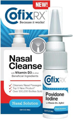 COFIXRX Nasal Cleanse Solution Spray bottle front view