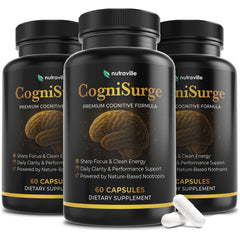Nutraville CogniSurge packaging hero image