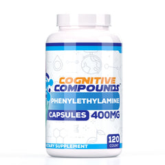COGNITIVE COMPOUNDS PEA capsules bottle label